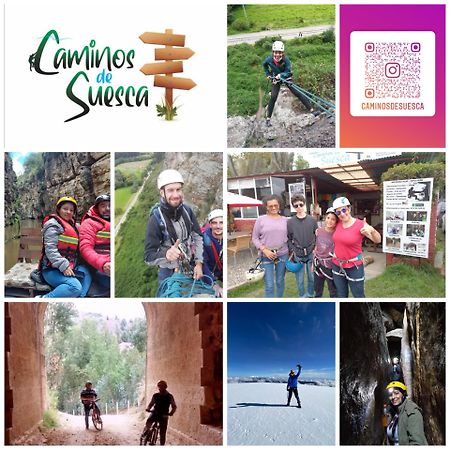 Hostal Caminos De Suesca Hotel Luaran gambar